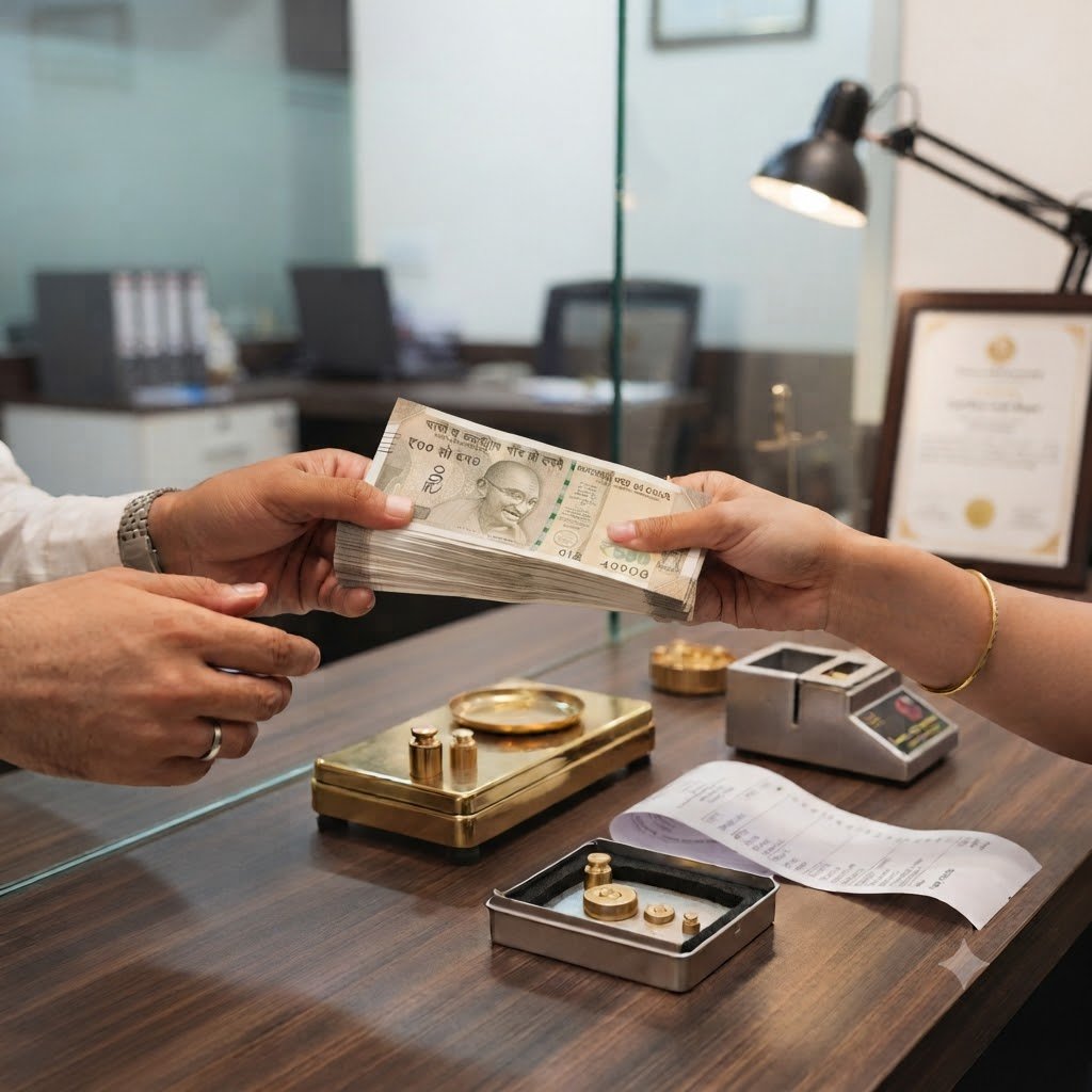Receive instant cash payment